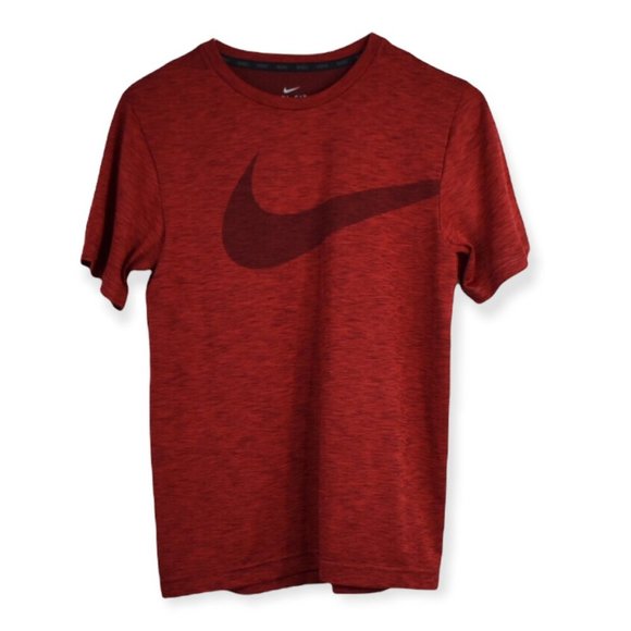 Nike Other - Nike Shirt L Mens Red Dri Fit Slim Short Sleeve Crew Neck Polyester Activewear